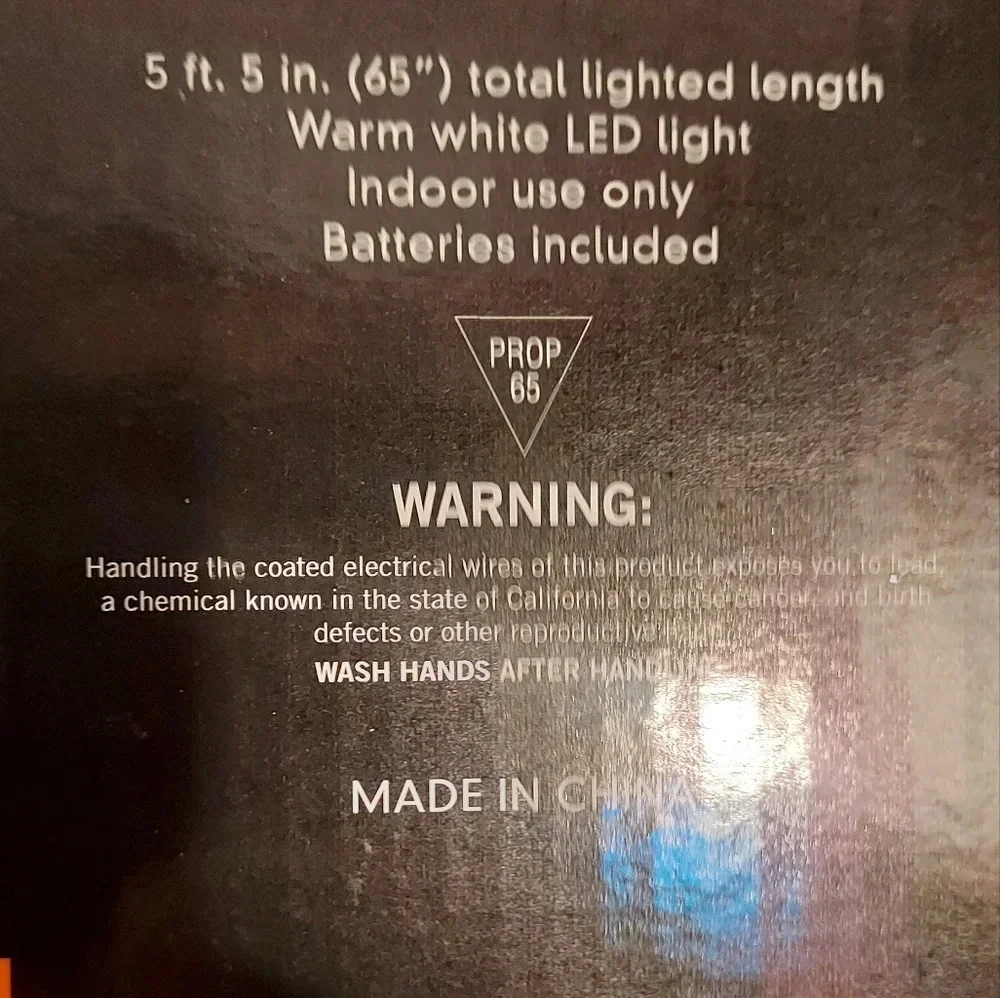 NIB Queenwest Trading Co. Black Witch Hats 10 String Lights
